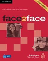 Face2face Elementary Teacher's Book With DVD