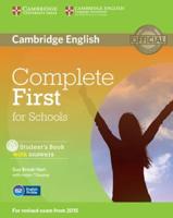 Complete First for Schools. Student's Book With Answers