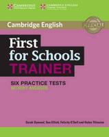 First for Schools Trainer