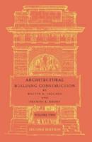 Architectural Building Construction Volume 2