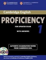 Cambridge English Proficiency 1 Self-Study Pack