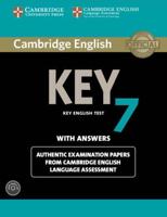 Cambridge English Key 7 Student's Book Pack