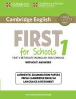 Cambridge English First for Schools 1. Student's Book Without Answers
