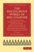 The Posthumous Works of Mrs Chapone