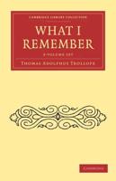 What I Remember 3 Volume Paperback Set