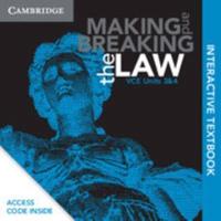 Cambridge Making and Breaking the Law VCE Units 3 and 4 Digital (Card)