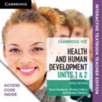 Cambridge VCE Health and Human Development Units 1 and 2 Digital Teacher Edition (Card)