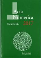 Acta Numerica 2017