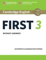 Cambridge English First. 3. Student's Book Without Answers