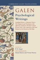Galen: Psychological Writings