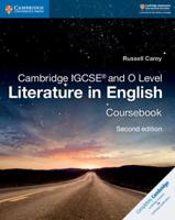 Cambridge IGCSE O Level Literature in English. Coursebook