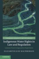 Indigenous Water Rights in Law and Regulation