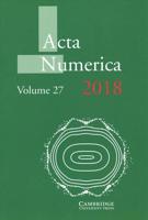 Acta Numerica 2018: Volume 27