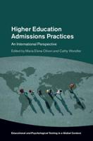 Higher Education Admission Practices