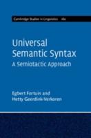 Universal Semantic Syntax