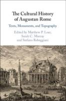 The Cultural History of Augustan Rome