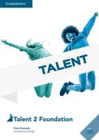 Talent Level 2 Foundation Student's Book With Online Audio Italy Edition