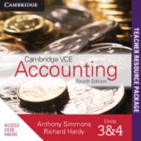 Cambridge VCE Accounting Units 3&4 Teacher Resource Card
