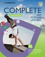 Complete First for Schools Student's Book and Workbook With eBook (Italian Edition)