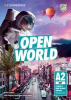 Open World. Key Student's Book Without Answers