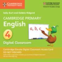 Cambridge Primary English Stage 4 Cambridge Elevate Digital Classroom Access Card (1 Year)