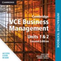 Cambridge VCE Business Management Units 1&2 Digital (Card)