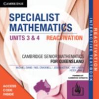 Specialist Mathematics Units 3&4 for Queensland Reactivation Card