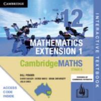 CambridgeMATHS NSW Stage 6 Extension 1 Year 12 Digital Card