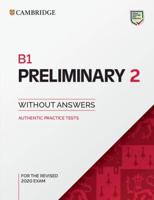 B1 Preliminary 2 Student's Book Without Answers