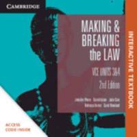 Cambridge Making and Breaking the Law VCE Units 3&4 Digital (Card)
