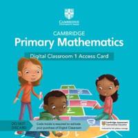 Cambridge Primary Mathematics Digital Classroom 1 Access Card (1 Year Site Licence)