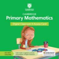 Cambridge Primary Mathematics Digital Classroom 4 Access Card (1 Year Site Licence)