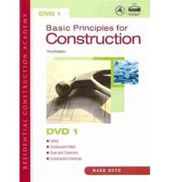 DVD for Huth's Residential Construction Academy: Basic Principles for Construction, 3rd