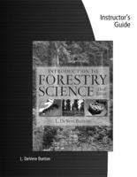 Instructor's Manual for Burton's Introduction to Forestry Science, 3rd