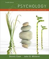 Study Guide for Coon/Mitterer's Psychology: Modules for Active Learning, 12