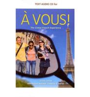 Audio CD-ROM, Stand Alone for Anover/Antes' a Vous!: The Global French Experience, 2nd