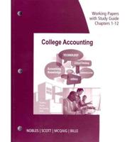 Working Papers Study Guide, Chapters 1-12 for Nobles/Scott/McQuaig/Bille's