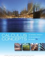 Bundle: Calculus Concepts: An Informal Approach to the Mathematics of Change, 5th + Student Solutions Manual