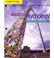 Cengage Advantage Books: Introduction to Psychology