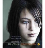 Essentials of Abnormal Psychology (With Psychology Coursemate With eBook Pr