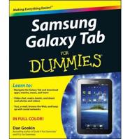 Samsung Galaxy Tab for Dummies