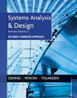 Systems Analysis Design, UML Version 2.0