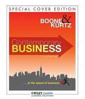 Contemporary Business, Special Cover Edition