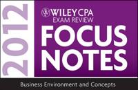 Wiley CPA Exam Review Business Environment & Concepts 2012
