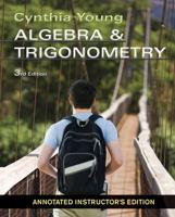 Algebra and Trigonometry AIE Third Edition