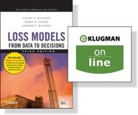 Loss Models: From Data to Decisions, 3rd Edition + (One Year Online)