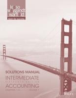 Solutions Manual Vol 1 T/a Intermediate Accounting, Fifteenth Edition