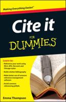 Cite It for Dummies