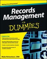 Records Management for Dummies¬