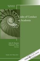 Codes of Conduct in Academia
